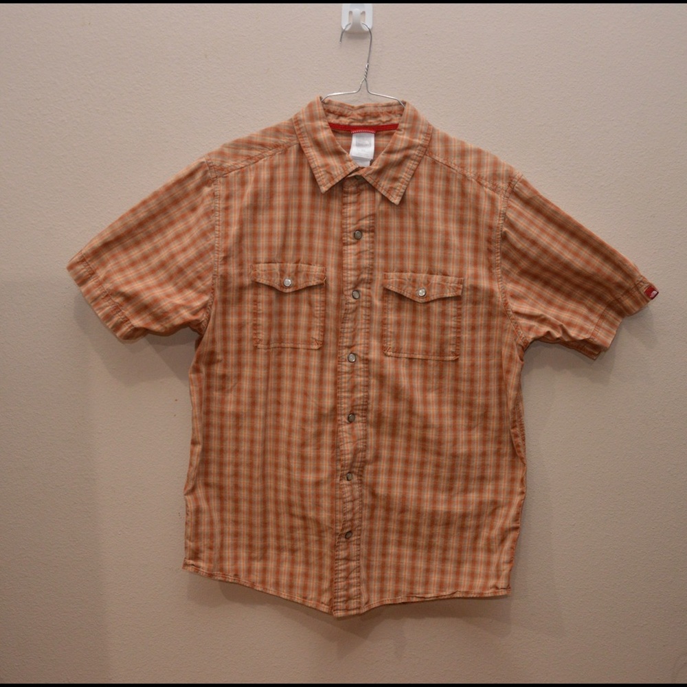 The North Face Short Sleeve Button Down Shirt Sz M